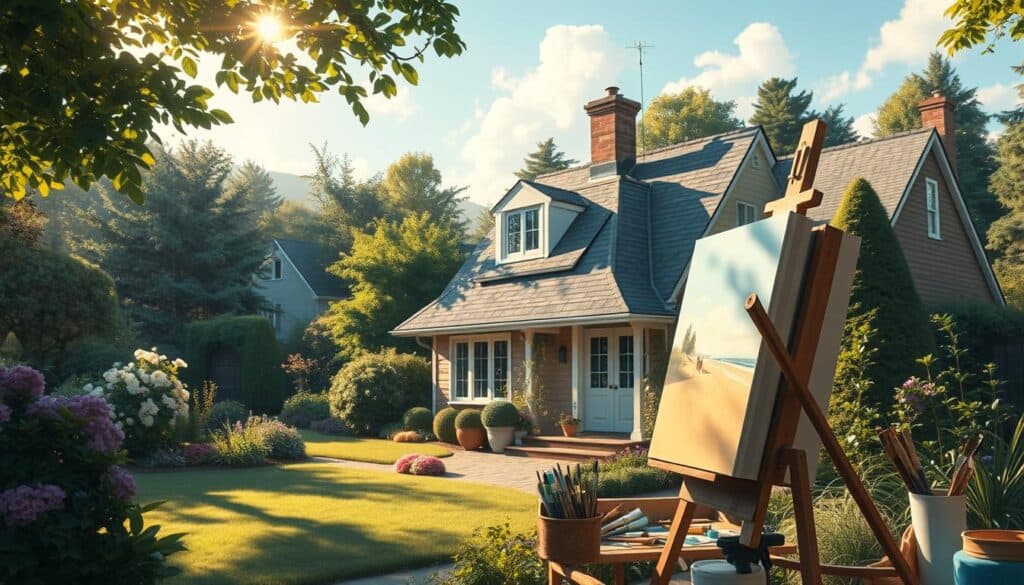 commissioning a house portrait
