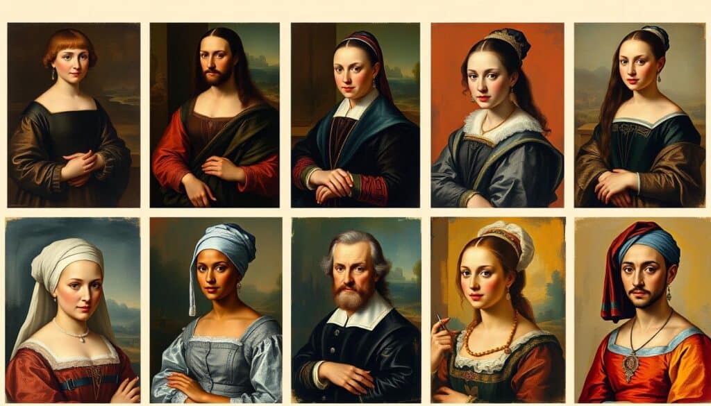 historical portrait styles