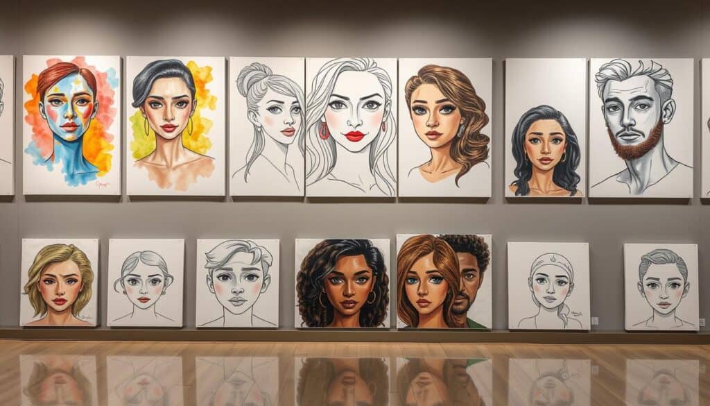 personalized portrait styles